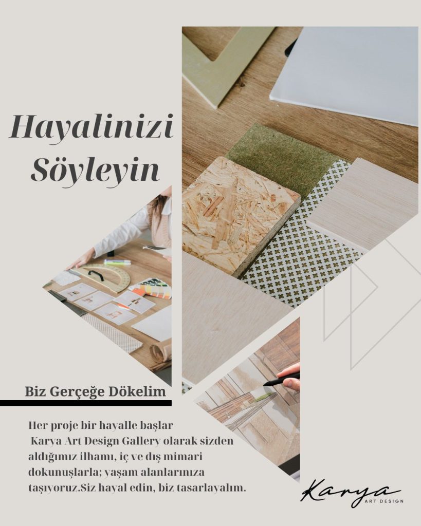 Karya Art Design için Hayalinizi Söyleyin temalı Instagram post tasarımı