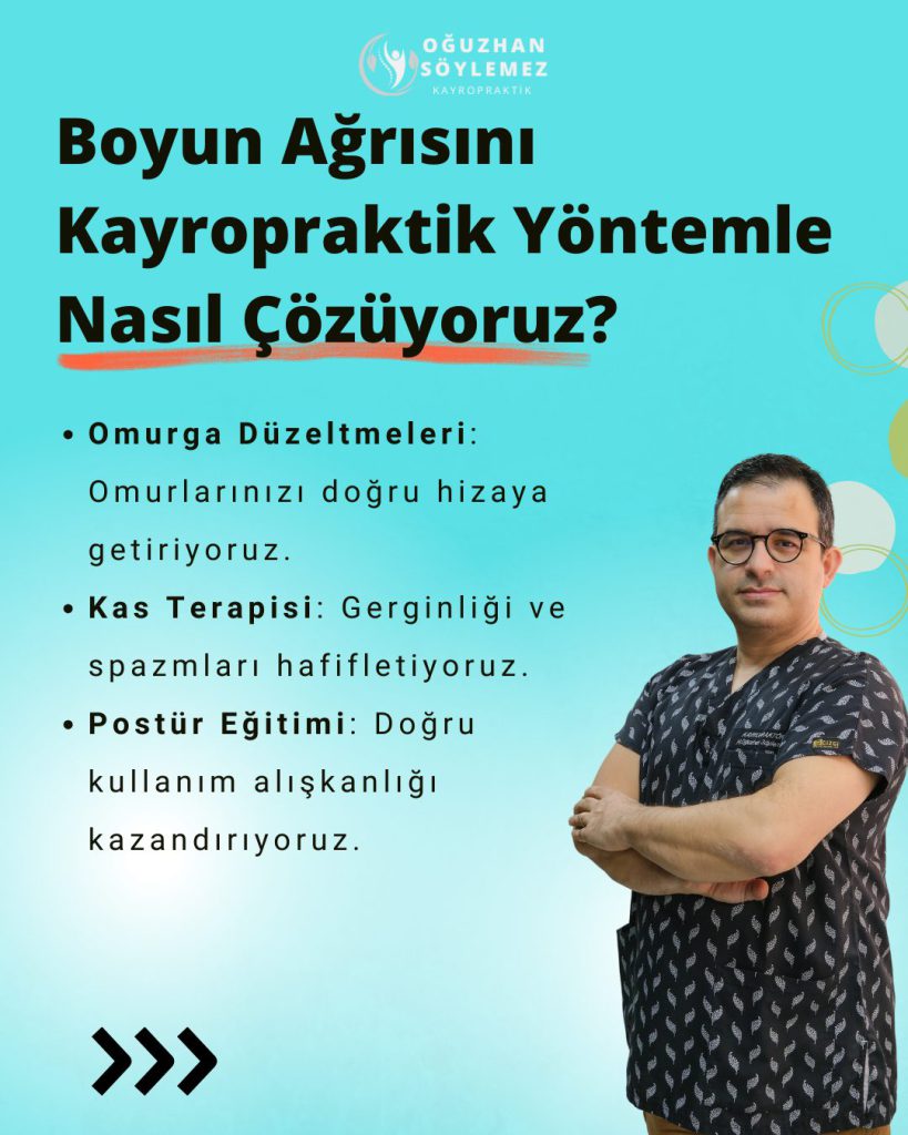 Kayropraktik yöntemi anlatan gönderi