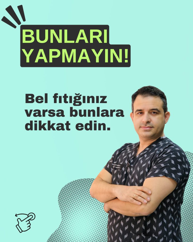 Bel fıtığı serisinin kapak gönderisi